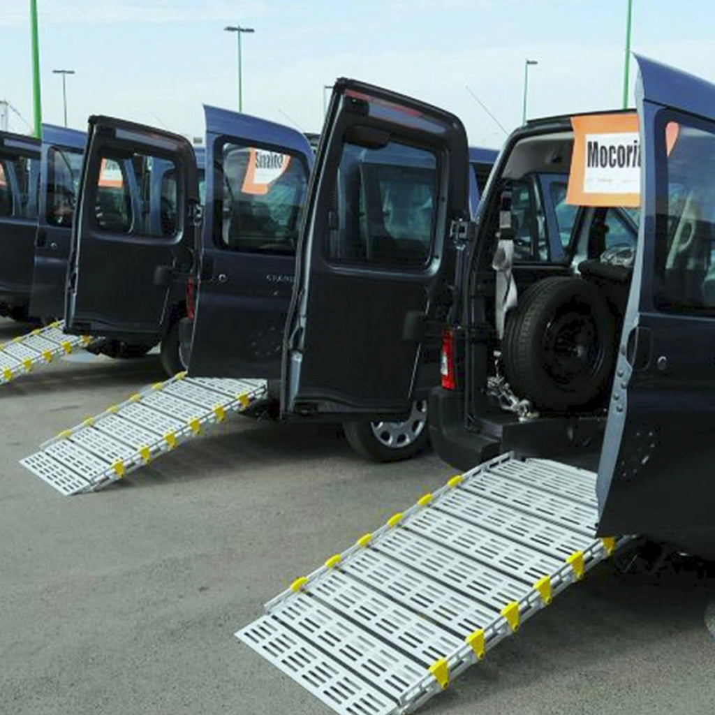Roll-A-Ramp Manual Folding Minivan Ramp – Economical Wheelchair Access System