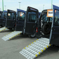 Roll-A-Ramp Manual Folding Minivan Ramp – Economical Wheelchair Access System