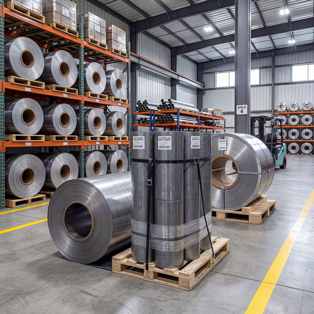 Premium lead sheeting roll