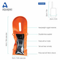 Aquapac Trailproof VHF Pro Case — Rugged Weatherproof Harness-Mounted Radio Pouch