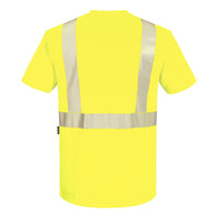 Portwest S196 Hi-Vis Segmented Tape Contrast TShirt S/S