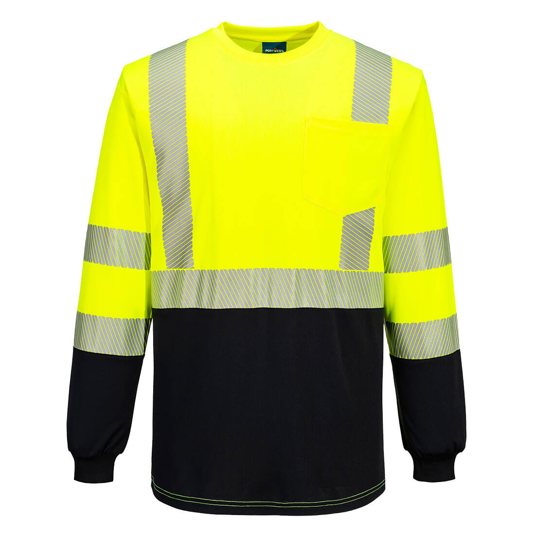 Portwest S197 Hi-Vis Segmented Tape Contrast T-Shirt