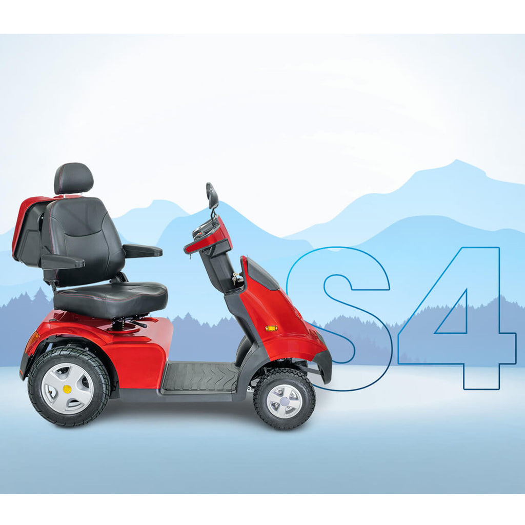 Afikim Afiscooter S4 R Standard 4-Wheel Mobility Scooter with High-Speed Motor