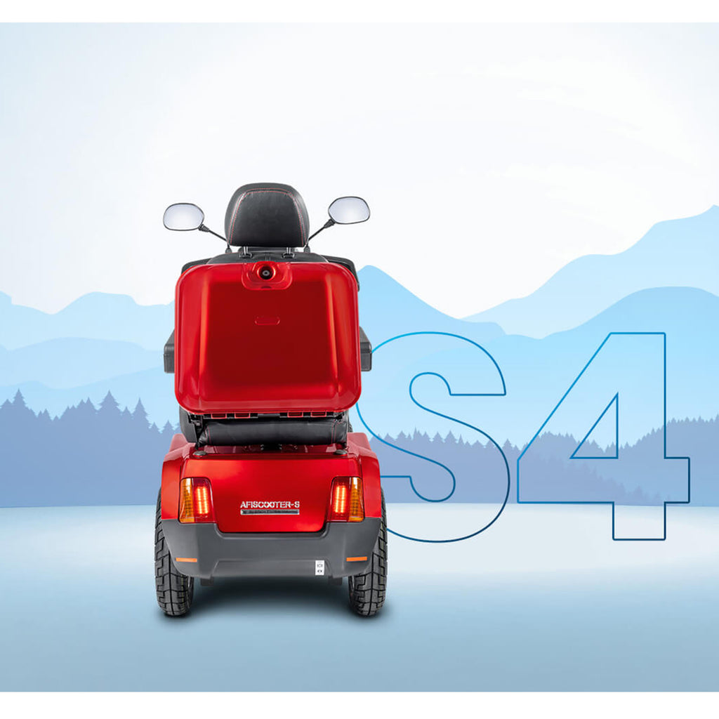 Afikim Afiscooter S4 R Standard 4-Wheel Mobility Scooter with High-Speed Motor