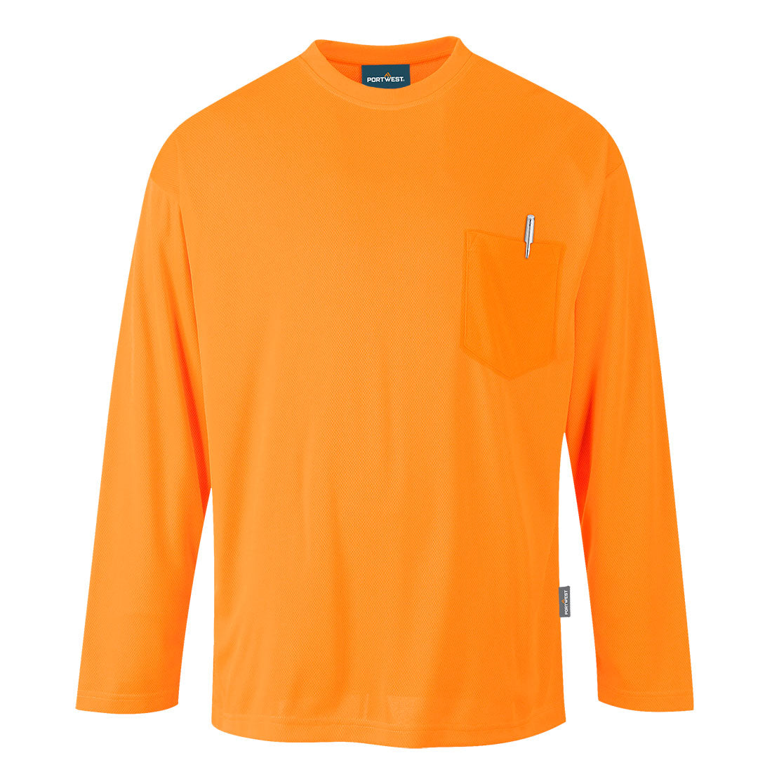 Portwest S579 Non ANSI Pocket Long Sleeve T-Shirt