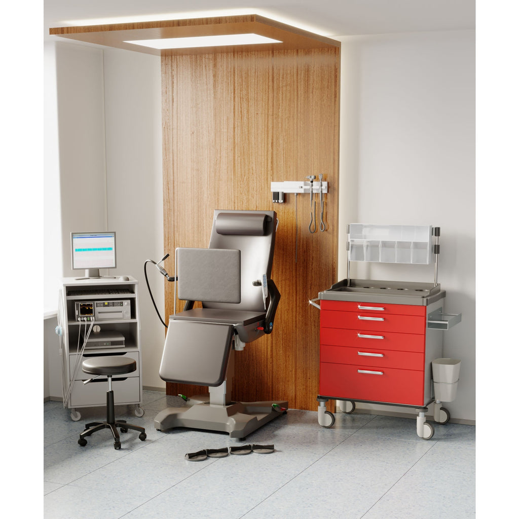 Nitrocare VIONA 903 Motorized Podiatry Exam Chair with Independent Leg Extension and Trendelenburg