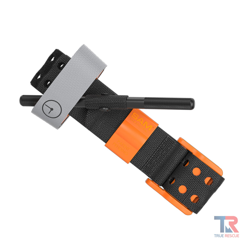 Cubix Safety XT600-OR-EN SAM Extremity Tourniquet - Hi-Viz Orange