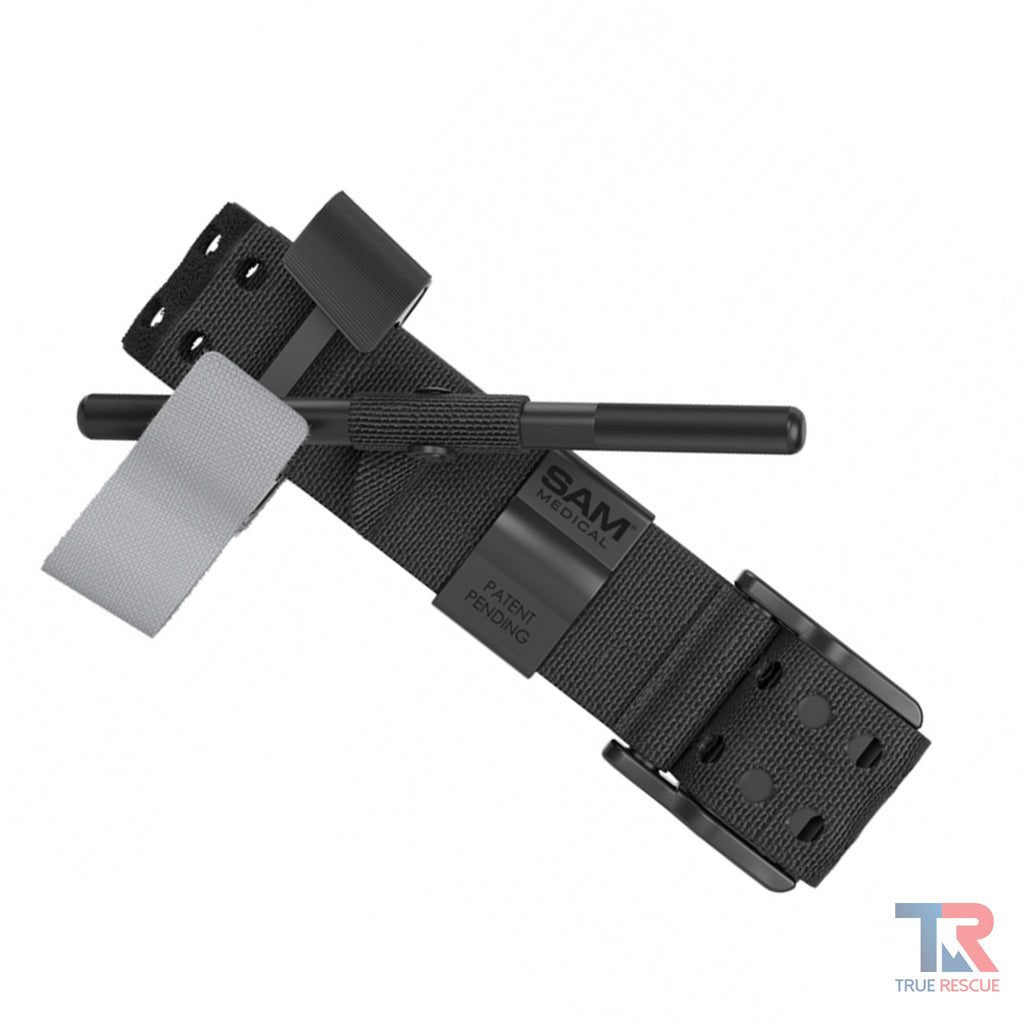 Cubix Safety XT600-BK-EN SAM Extremity Tourniquet - Tactical Black