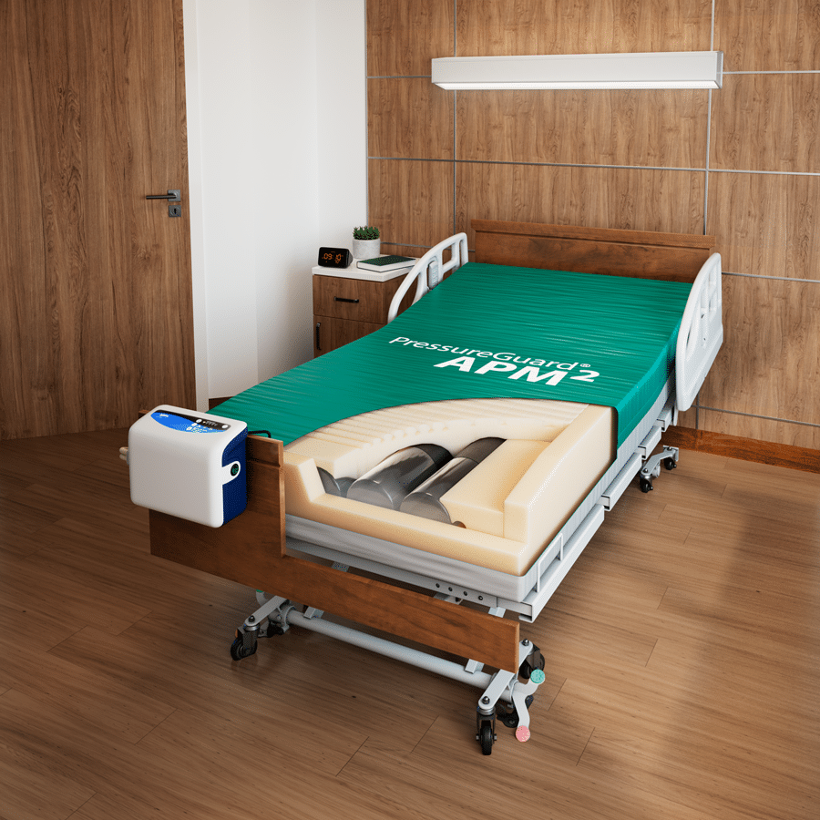 Span-America AP28054-CTR-29 Alternating Pressure and Lateral Rotation Mattress System, 80 x 54 in