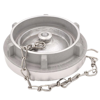 Flame Fighter ST82-BC15 ST82 Storz blind caps, with rocker lug swivel and chain