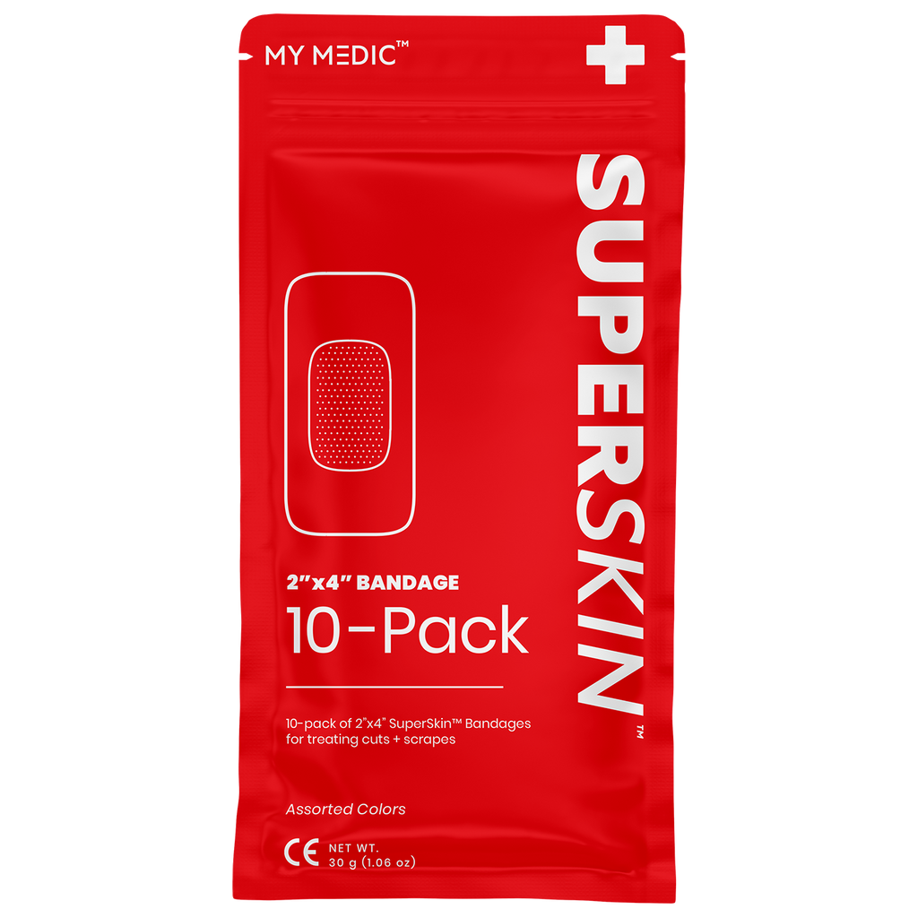 My Medic MM-SPL-BND-2X4-10PK SuperSkin Large Bandage