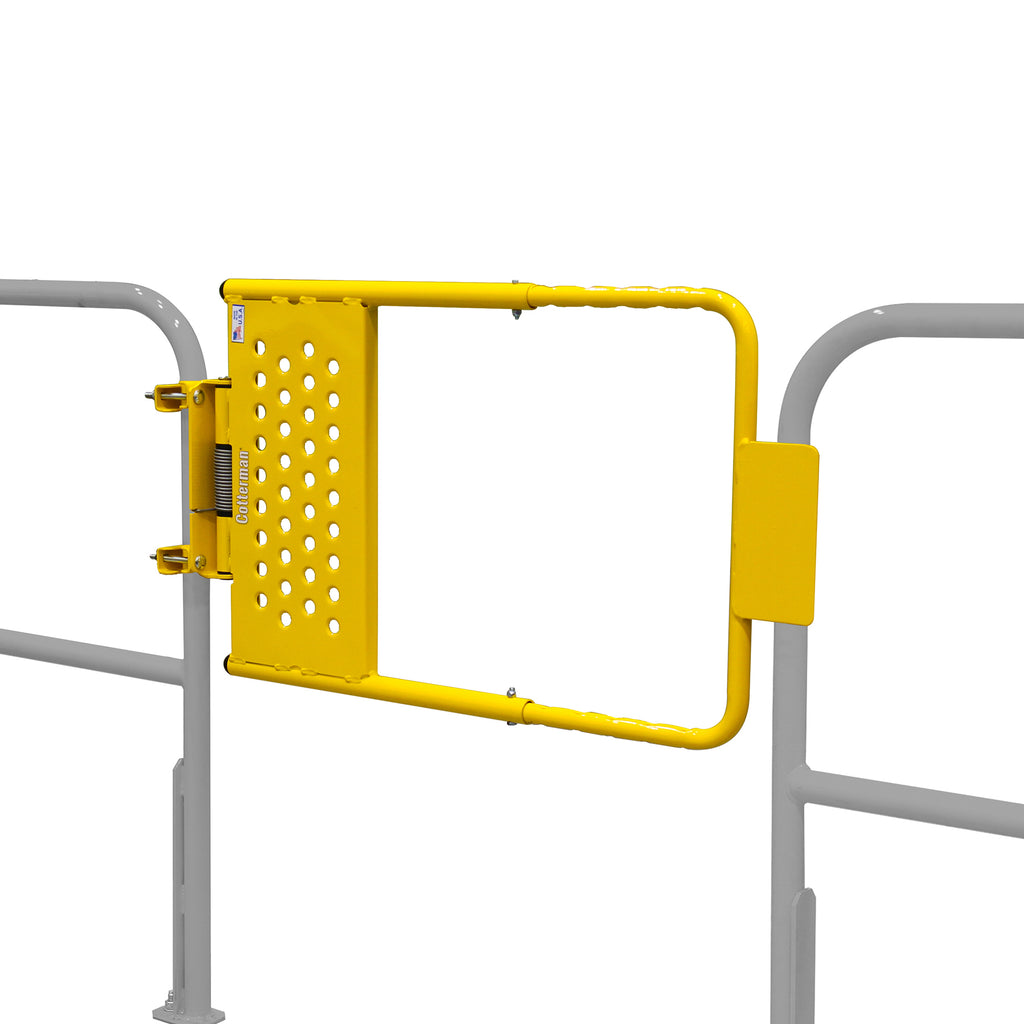 Cotterman Adjustable Self-Closing Safety Gate | OSHA-Compliant Fall Protection