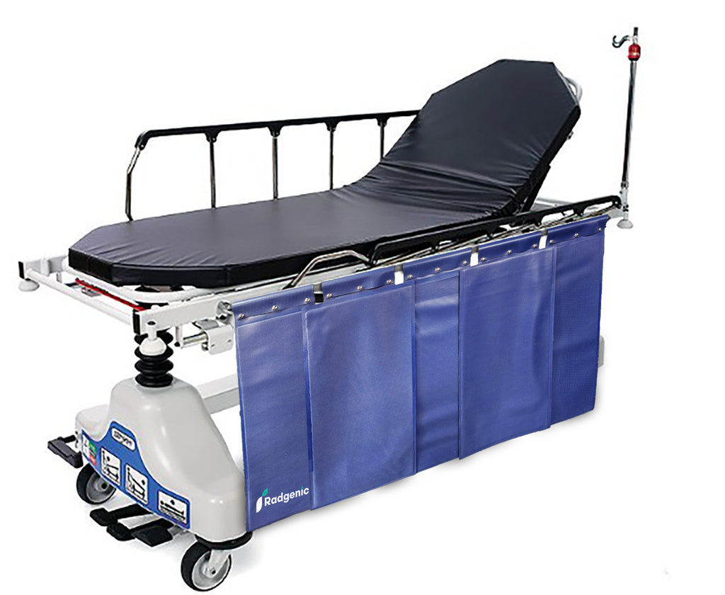 Phillips Safety LB-LTS-STRYKER-SIDE Radiation Protective Shield for Stryker Fluoro Stretcher