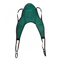 Proactive Medical Padded Divided Leg Patient Sling with Integrated Head Support and Color-Coded Loops for Full-Body Clinical Transfers