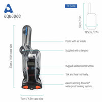 Aquapac Small VHF Classic Waterproof Case — IPX8 Submersible Radio Protection