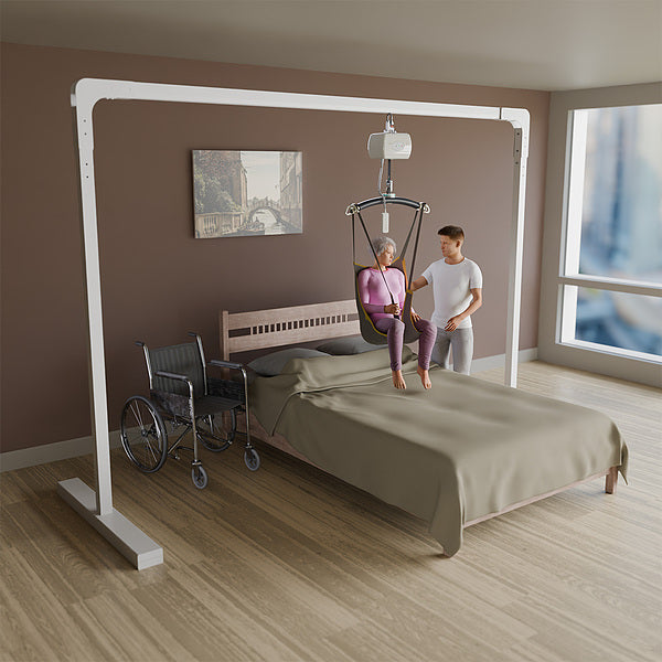 Mackworth SteadyTrack™ Patient Lift System — Flexible Overhead Patient Handling Solution