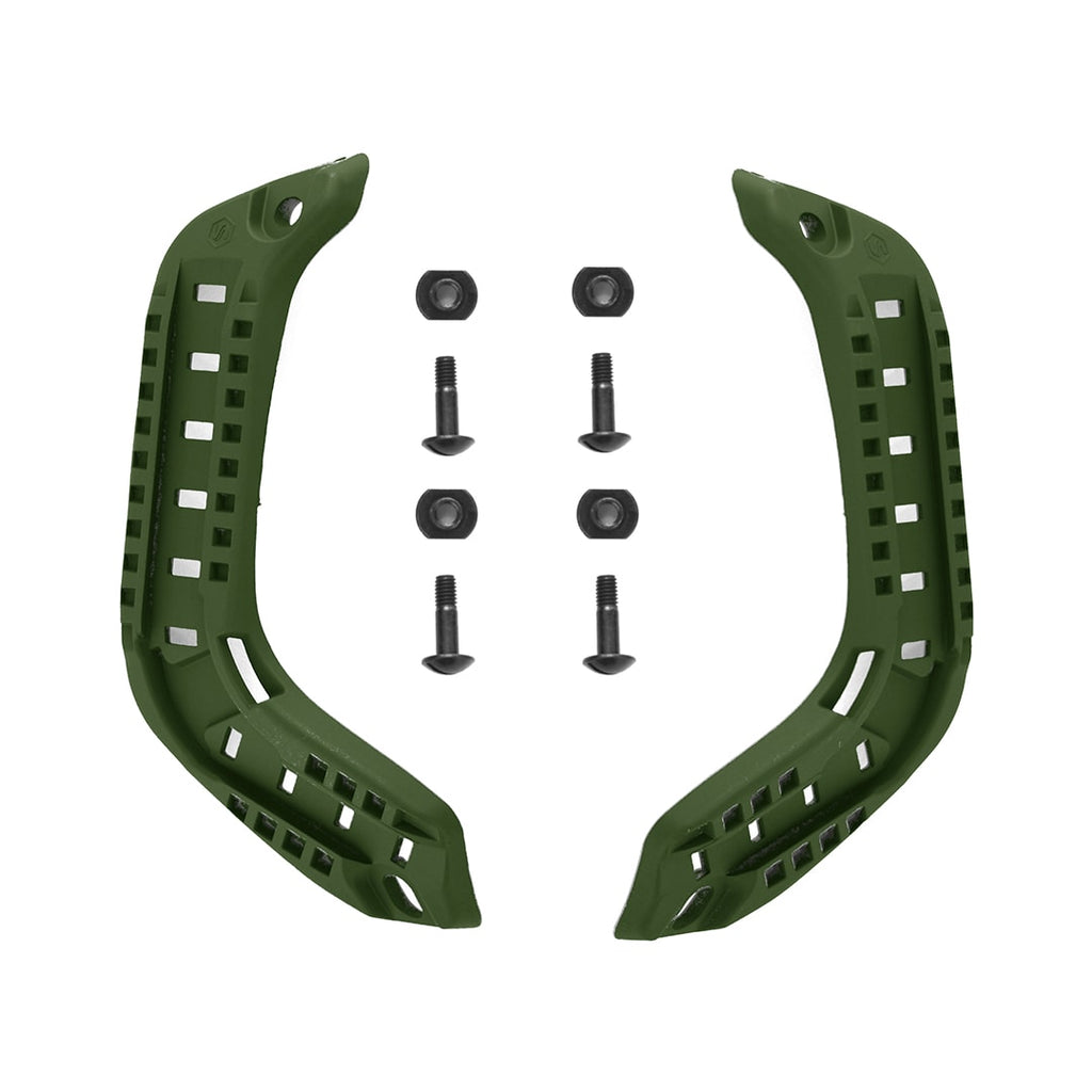 HighCom Striker ACH Rail System – Tactical Helmet Accessory Mounts for Comms, Lights, and Cameras