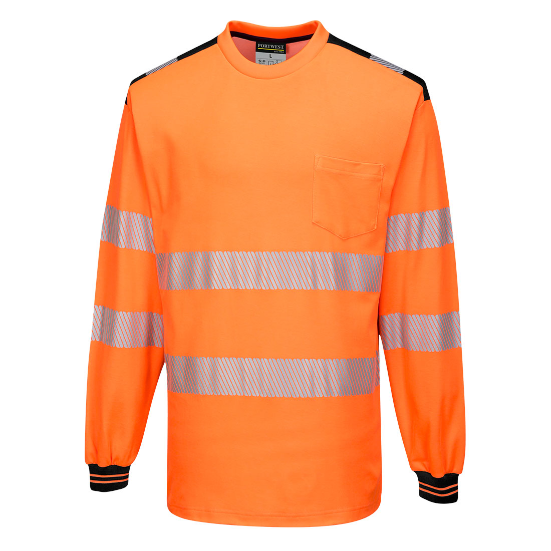 Portwest T185 PW3 Hi-Vis T-Shirt L/S