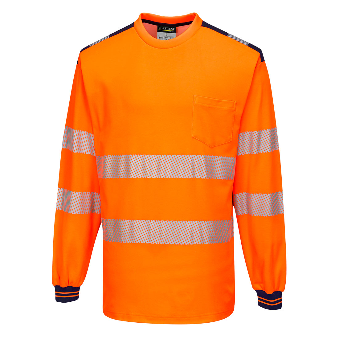 Portwest T185 PW3 Hi-Vis T-Shirt L/S