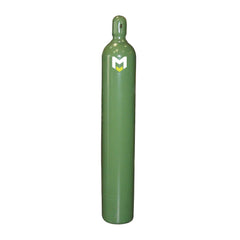 MERET High-Pressure Steel Oxygen Cylinder, 125 or 250 Cubic Feet with Valve