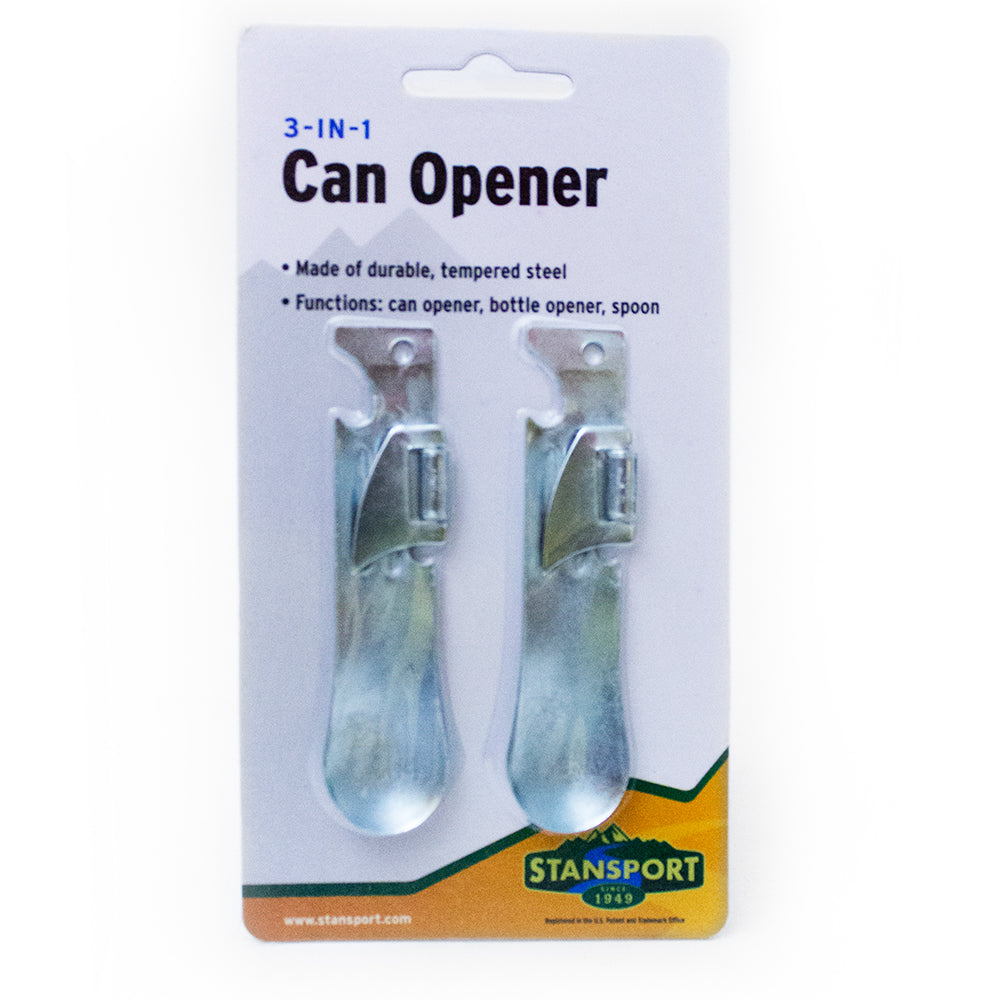 MayDay 11882 3-Way Can Opener - Heavy-Duty Manual Food Preparation Tool