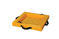 Justrite T8005 4’x4’x4”, 40 Gallon Gallon Capacity, Spill Containment Berm, Quik-Deploy™ SpillNEST™, Yellow