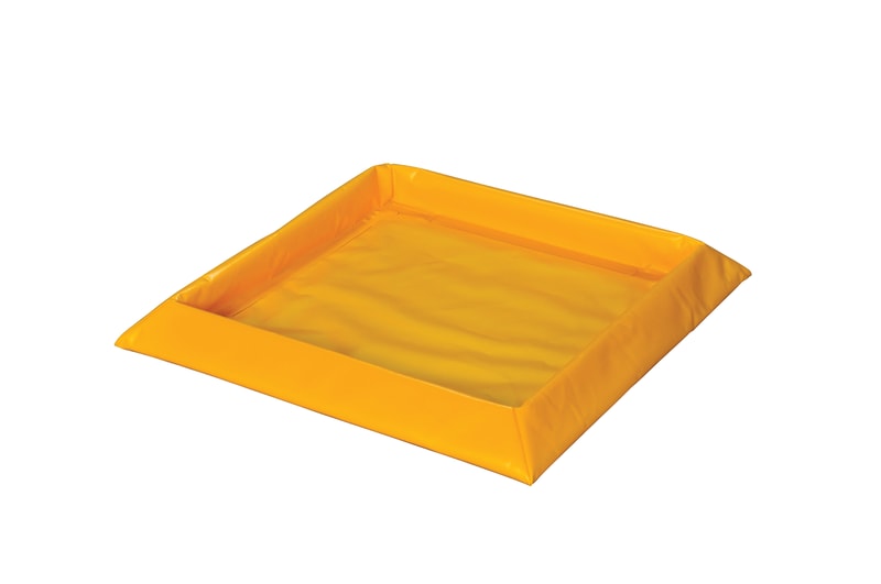 Justrite T8101 1 Drum, 10 Gallon Capacity, Spill Containment Berm, SpillNEST™, Yellow