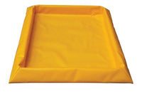 Justrite T8103 4 Drum, 30 Gallon Capacity, Spill Containment Berm, SpillNEST™, Yellow