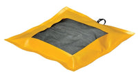 Justrite T8340 22in by 22in, 1 Gallon Spill Capacity, Drip Pad, SpillNEST™, Yellow
