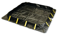 Justrite T8431 16' by 16' by 1’, 1914 Gallon Spill Capacity, SX Berm, Talon™, Black