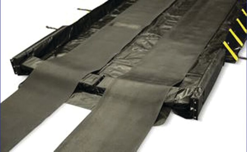 Justrite T8443TM Fits 14’x85’ Berm, Track Mat for Berm, Set of 2, Talon™, Black