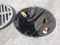 Justrite T8701B 24in to 26in, Catch Basin Filter Insert - Sediment and Oils - Round, StormNEST™ Spill Control