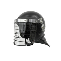 EDI TERMINATOR-X Riot Helmet with Steel Face Cage