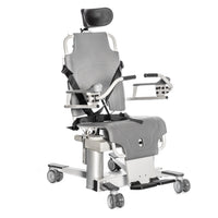 TR Equipment TR-1000 Height-Adjustable Shower Chair for Clinical and Assisted Patient Hygiene