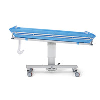TR Equipment TR-2000 Mod 21 Hydraulic Height-Adjustable Shower Trolley for Clinical Patient Hygiene