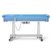 TR Equipment TR-3200 Full Electric Height and Tilt Shower Trolley for Enhanced Clinical Hygiene Care