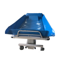 TR Equipment TR-4000-W Atlas Wide Bariatric Shower Trolley – Extra-Wide 42" Surface for Patient Hygiene