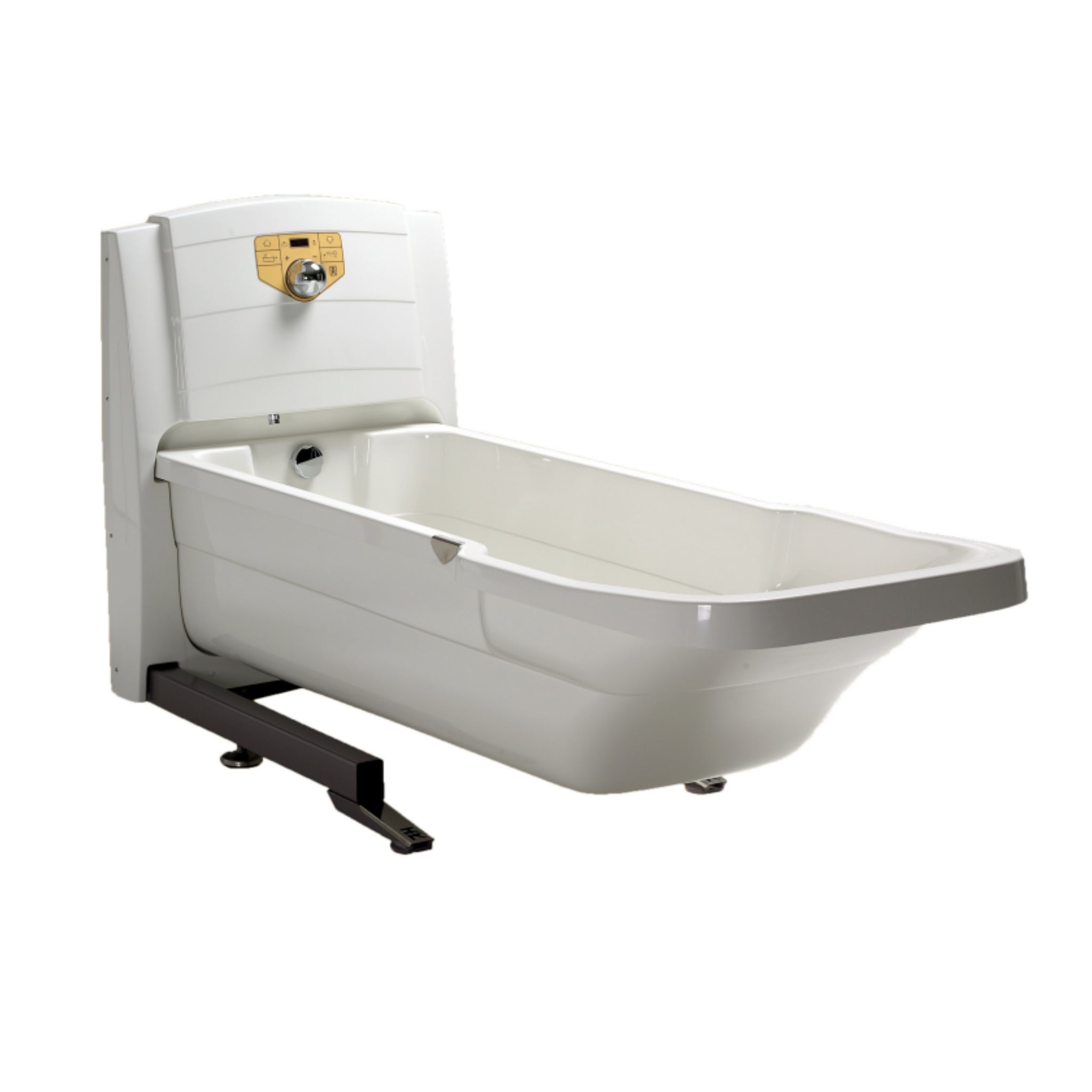 TR Equipment TR-900 AUTOFILL Hi-Lo Bathtub – Electrically Height-Adjustable White Fiberglass Assisted Bathing System