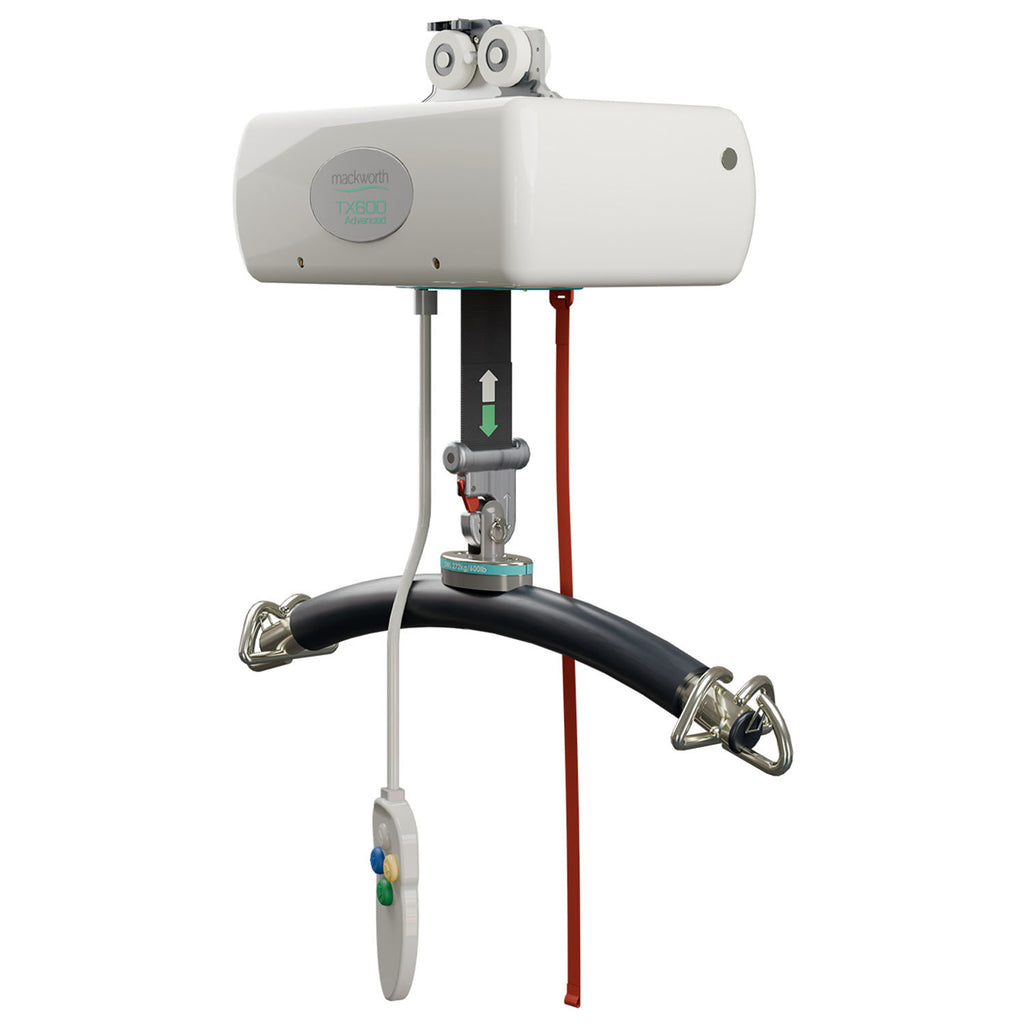 Mackworth TX600 Fixed Ceiling Lift – Safe, Respectful Home Mobility for Seniors & Caregivers