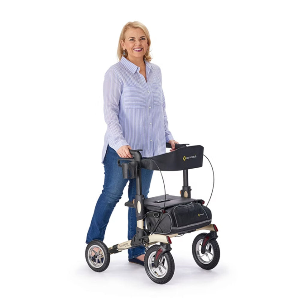 COMODITÀ Tipo Petite All-Terrain Rolling Walker | Restoring Independence for Petite Homeowners