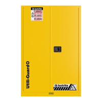 Justrite U893020 Utili Guard Flammable Cabinet Self Close, 30 Gallon
