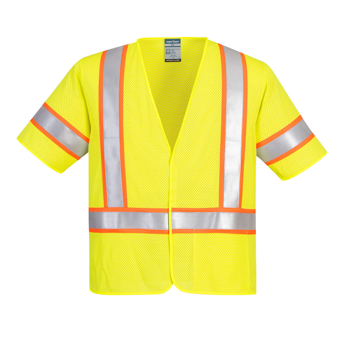 Portwest UFR24 Modaflame Hi-Vis Class 3 FR Mesh Vest