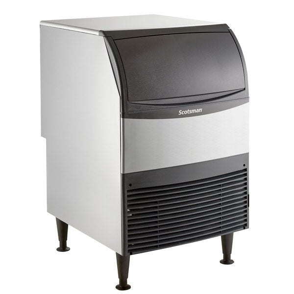 Scotsman UN324A-1 Undercounter Nugget Ice Machine with Bin / Chewable H2 Nugget Ice for Healthcare and Beverage Service