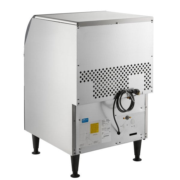 Scotsman UN324A-1 Undercounter Nugget Ice Machine with Bin / Chewable H2 Nugget Ice for Healthcare and Beverage Service
