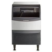 Scotsman UN324A-1 Undercounter Nugget Ice Machine with Bin / Chewable H2 Nugget Ice for Healthcare and Beverage Service
