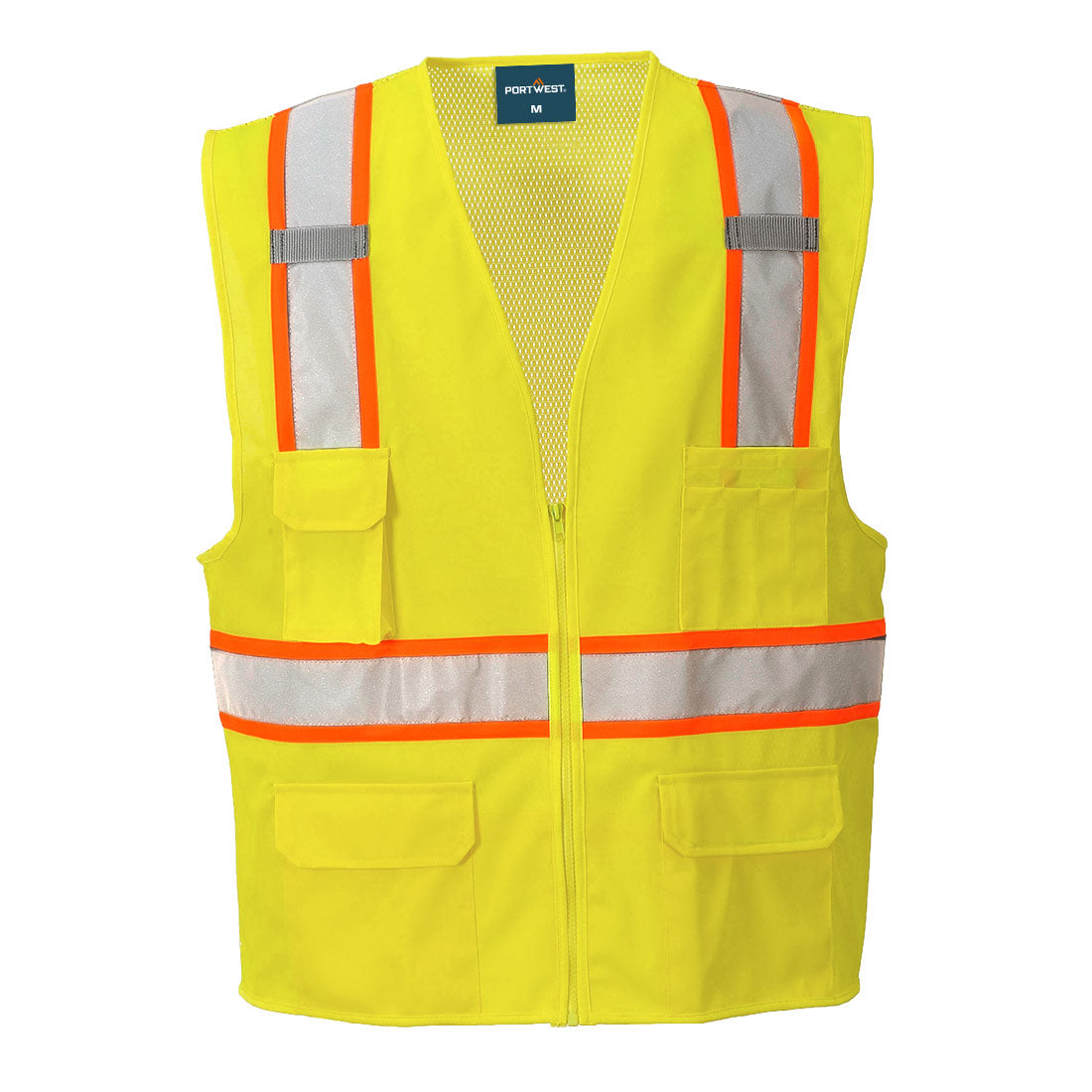 Portwest US372 Jackson Contrast Hi-Vis Vest