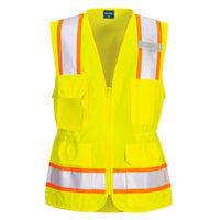 Portwest US392 Women's Hi-Vis Contrast Tape Vest