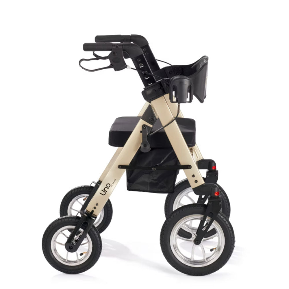 COMODITÀ Uno All-Terrain Rolling Walker | Uncompromising Outdoor Freedom and Indoor Comfort