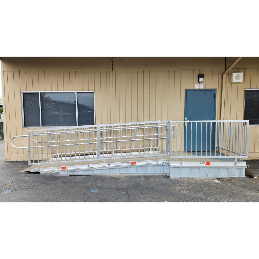 Rampit USA United Series 54" Wide Commercial Aluminum Wheelchair Ramp