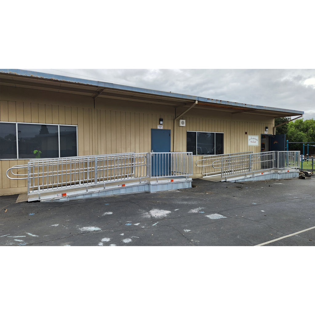 Rampit USA United Series 54" Wide Commercial Aluminum Wheelchair Ramp